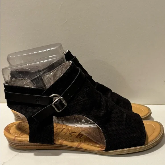 Black Blowfish Women's Sandals - Picture 2 of 11